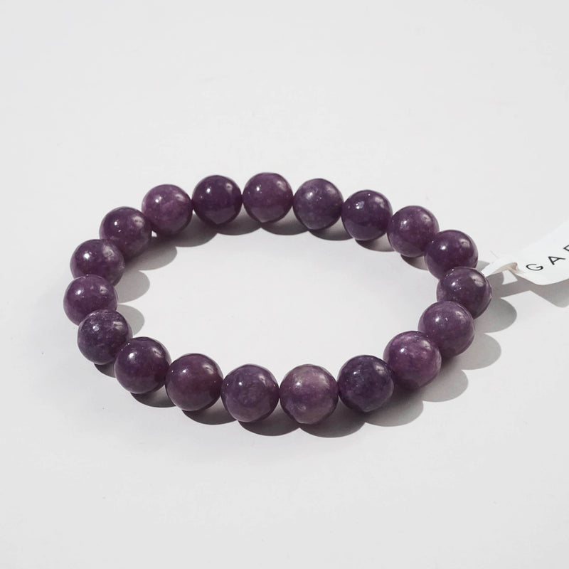 Purple Lepidolite 10mm - Gaea