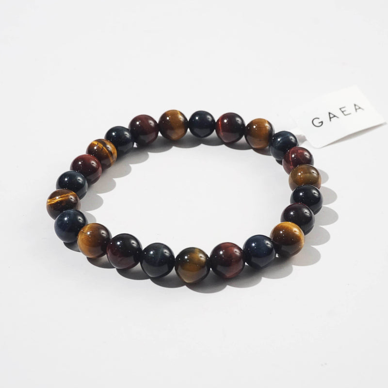 Tricolor Tiger Eye 8mm - Gaea