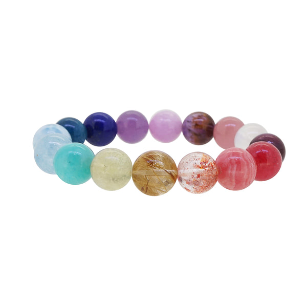 A-Grade Mixed Gemstones 12mm - Gaea