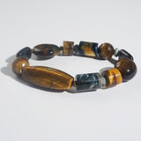 Tiger Eye, Eagle Eye, and Hematite Mixed Gemstones - Gaea