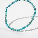 Turquoise Faceted Rondelle with 2mm - Gaea