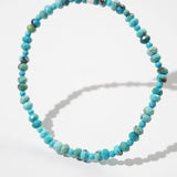 Turquoise Faceted Rondelle with 2mm - Gaea