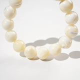 White Mother of Pearl 12mm - Gaea