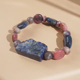 Sodalite, Lepidolite, and Dumortierite Mixed Gemstones - Gaea