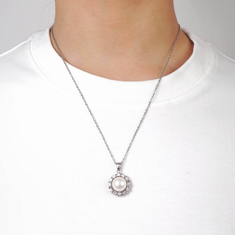 Freshwater Pearl with Zirconia - GAEA