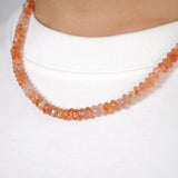 Sunstone Faceted Rondelle - GAEA