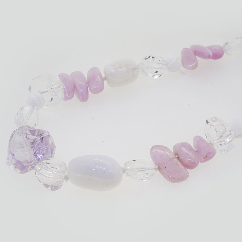 Kunzite, Clear Quartz, and White Onyx - Gaea | Crystal Jewelry & Gemstones (Manila, Philippines)