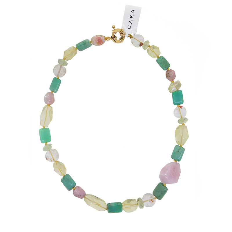 Chrysoprase, Lemon Quartz, Pink Opal - Gaea | Crystal Jewelry & Gemstones (Manila, Philippines)