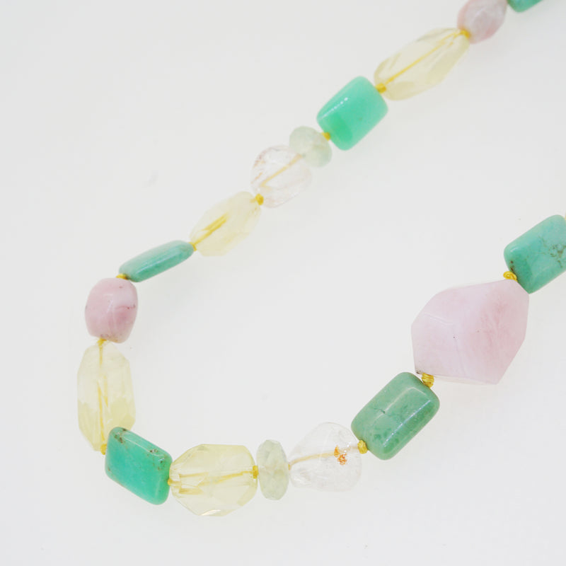 Chrysoprase, Lemon Quartz, Pink Opal - Gaea | Crystal Jewelry & Gemstones (Manila, Philippines)