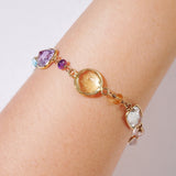 Gem-Grade Amethyst, Blue Topaz, Citrine, Blue Topaz, Rose Quartz, Lemon Quartz, Prasiolite - GAEA