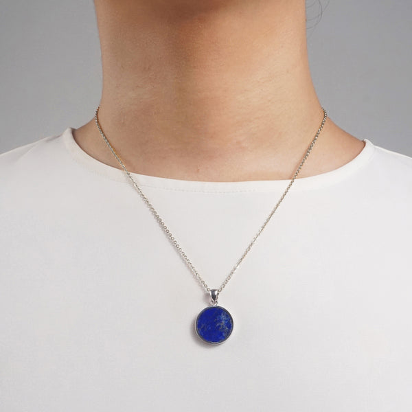 A-Grade Lapis Lazuli Coin - Gaea