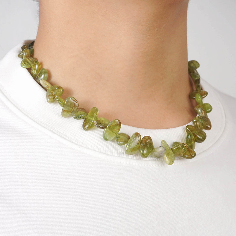 Peridot Flat Nuggets (M) - GAEA