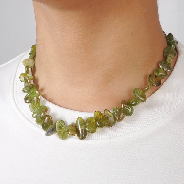 Peridot Flat Nuggets (M) - GAEA