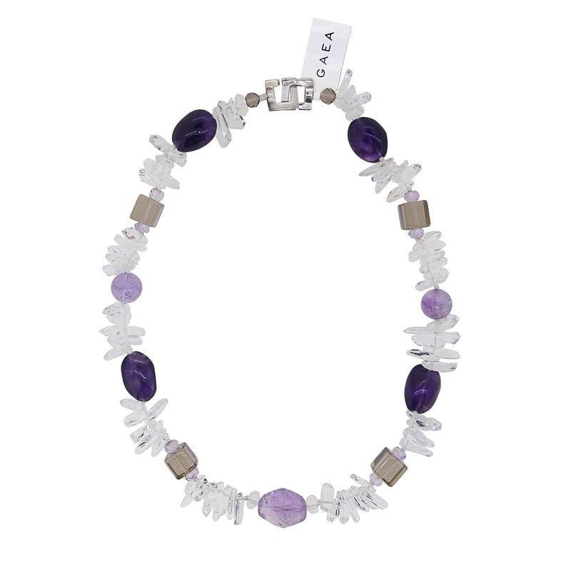 Clear Quartz, Amethyst, and Smoky Quartz - Gaea | Crystal Jewelry & Gemstones (Manila, Philippines)