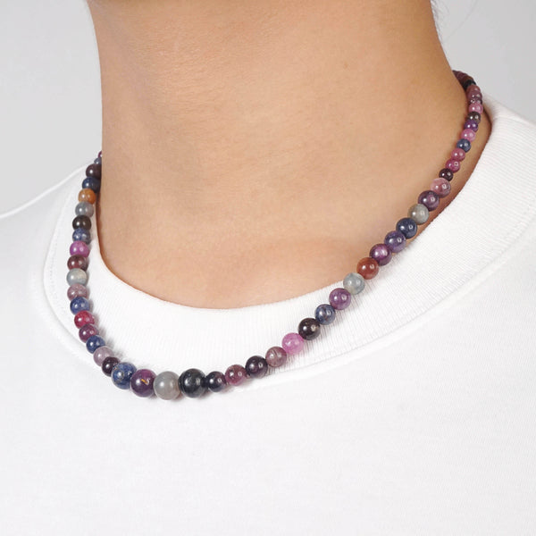 Multicolored Sapphire Graduated 4-8mm - GAEA