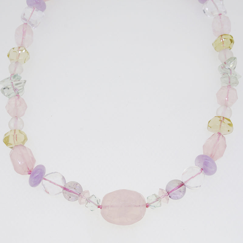 Rose Quartz, Lemon Quartz, Prasiolite, Clear Quartz, Amethyst - Gaea | Crystal Jewelry & Gemstones (Manila, Philippines)