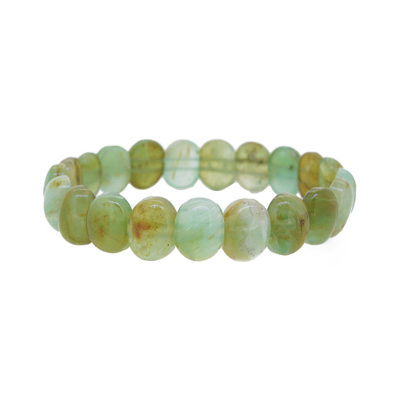 Prase Opal Bangle (M) - Gaea | Crystal Jewelry & Gemstones (Manila, Philippines)