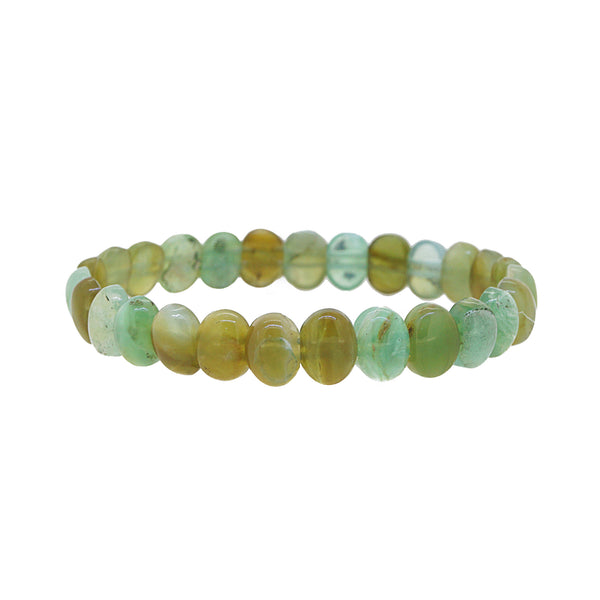 Prase Opal Bangle (S) - Gaea | Crystal Jewelry & Gemstones (Manila, Philippines)