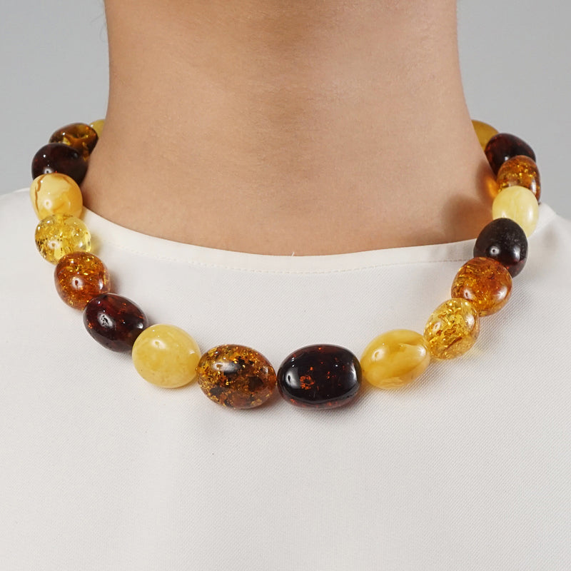 Amber Tumble (L) - Gaea | Crystal Jewelry & Gemstones (Manila, Philippines)