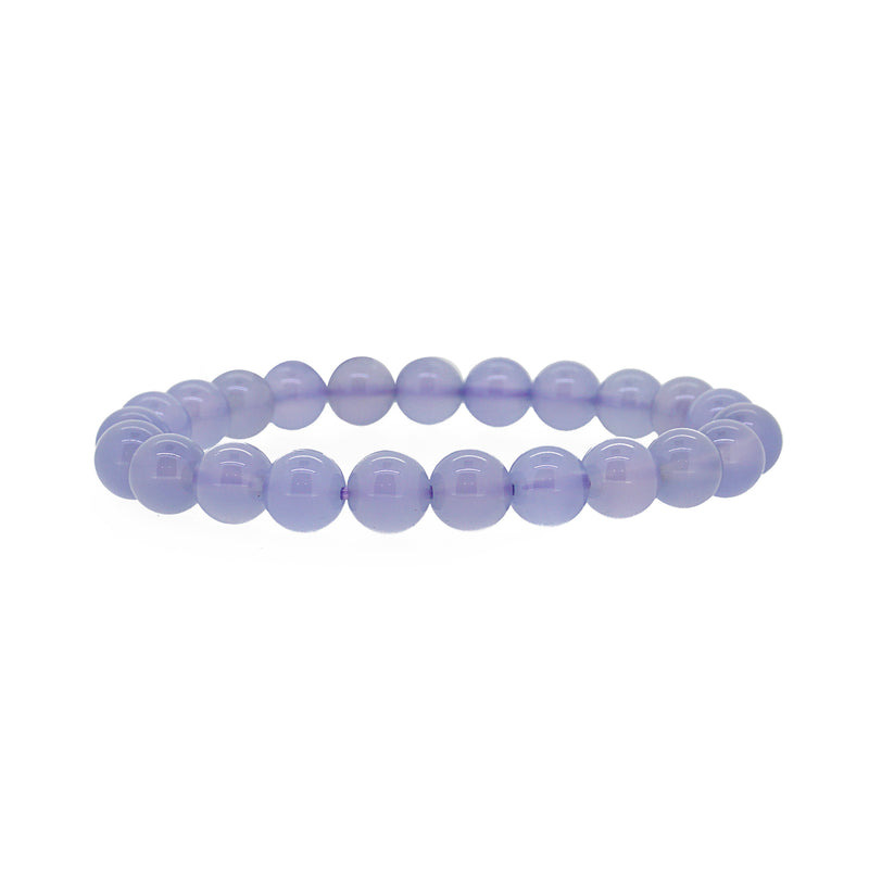 A-Grade Purple Chalcedony 8mm - Gaea | Crystal Jewelry & Gemstones (Manila, Philippines)