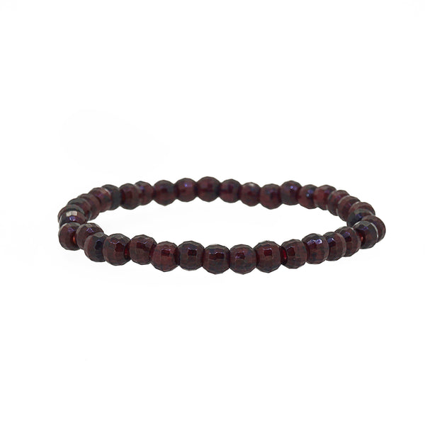 Almandine Garnet Faceted 6mm - Gaea | Crystal Jewelry & Gemstones (Manila, Philippines)