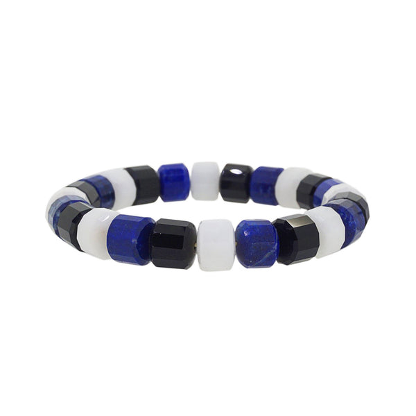 Black Onyx, Lapis Lazuli, and Milky White Quartz - Gaea | Crystal Jewelry & Gemstones (Manila, Philippines)