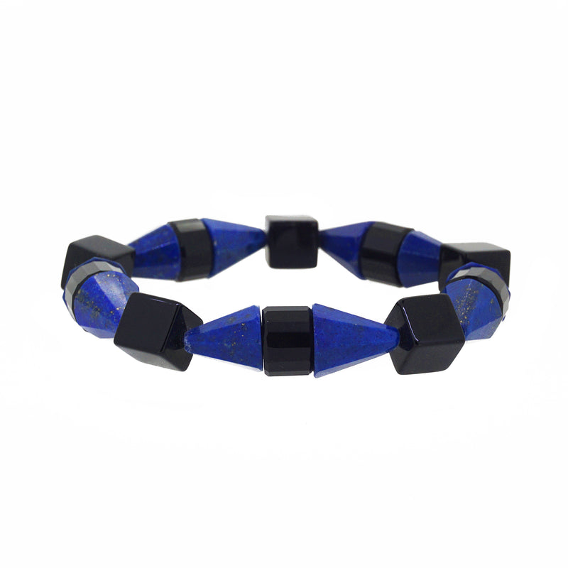 Black Onyx and Lapis Lazuli Cones - Gaea | Crystal Jewelry & Gemstones (Manila, Philippines)