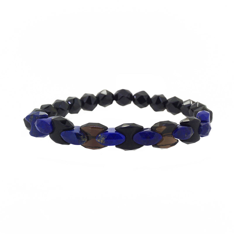 Lapis Lazuli Links with Black Spinel - Gaea | Crystal Jewelry & Gemstones (Manila, Philippines)