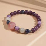 Madagascar Rose Quartz, Lepidolite, Sodalite, and Moonstone - GAEA