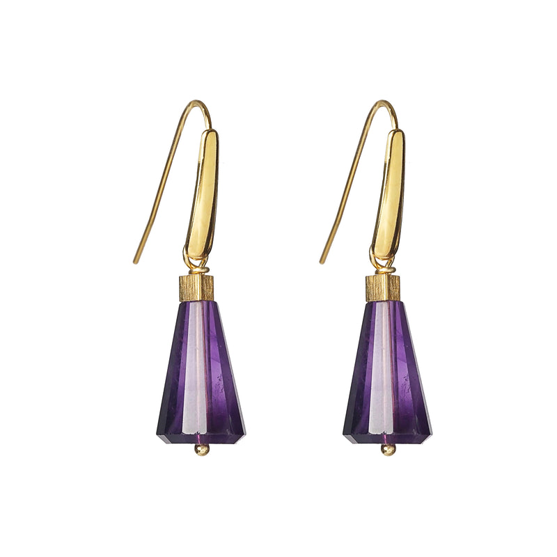 Amethyst Faceted Cone - Gaea | Crystal Jewelry & Gemstones (Manila, Philippines)