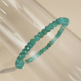 Amazonite Faceted Rondelle 5mm