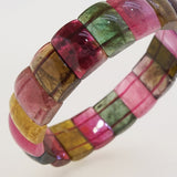 AA-Grade Multicolored Tourmaline Bangle - Gaea | Crystal Jewelry & Gemstones (Manila, Philippines)
